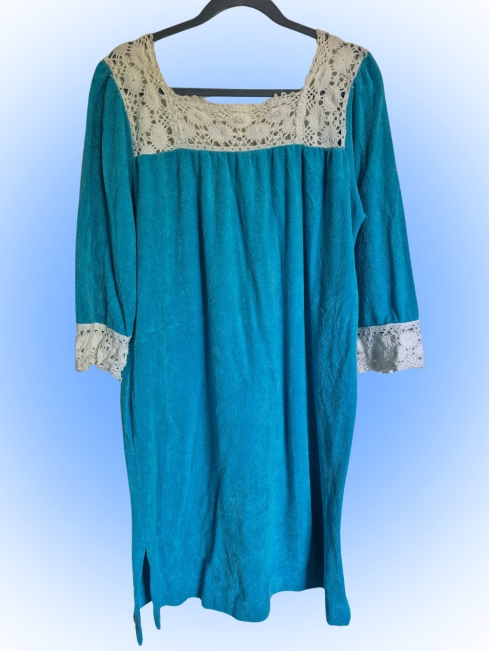 Vintage Terrycloth Nightgown